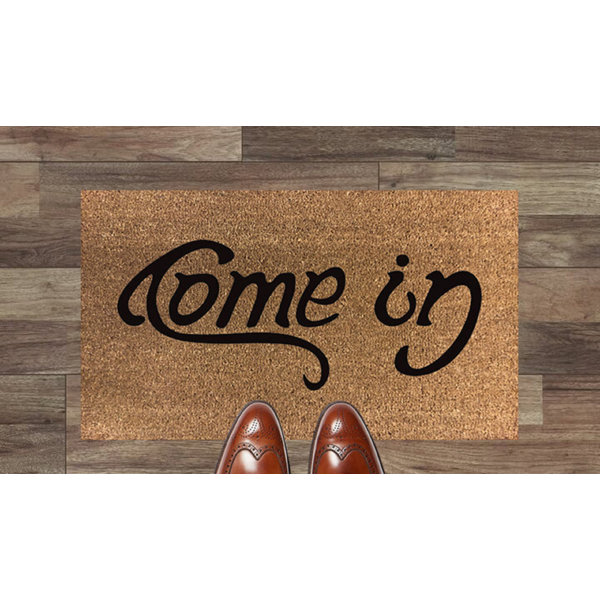 Maturi Pryce Come in Go away Illusion Doormat Wayfair.co.uk